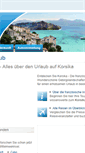 Mobile Screenshot of korsika-travelcenter.de